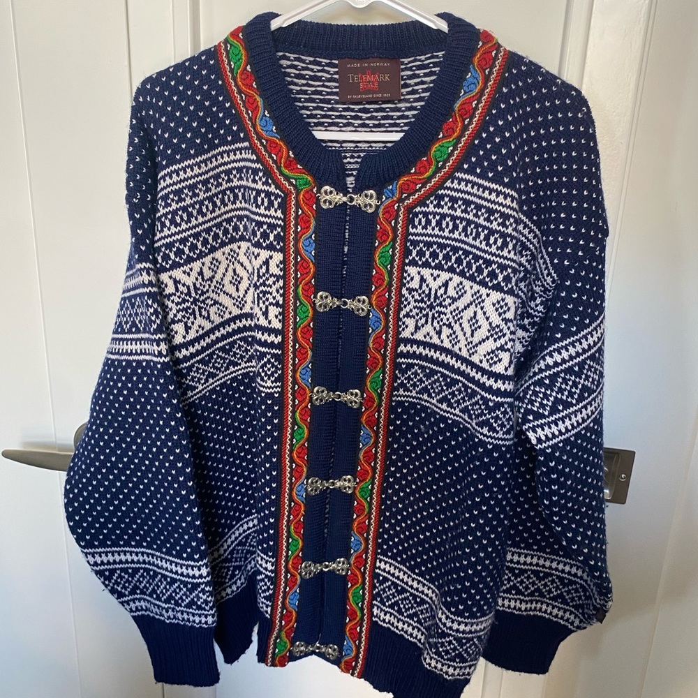 Norwegian Skæveland Telemark Style Cardigan